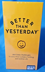 Better Than Yesterday Self Help 365 Daily Challenges Mindfulness Game