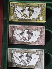 Monopoly Collector’s Edition 1991 Franklin Mint Wooden Luxury Board Game + Xtra!