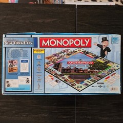 Monopoly New York City Collectors Edition Board Game – Missing Parts SOLD AS IS