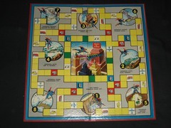 VINTAGE CALLING SUPERMAN NEWS REPORTING GAME 1954 TRANSOGRAM RARE AND COMPLETE