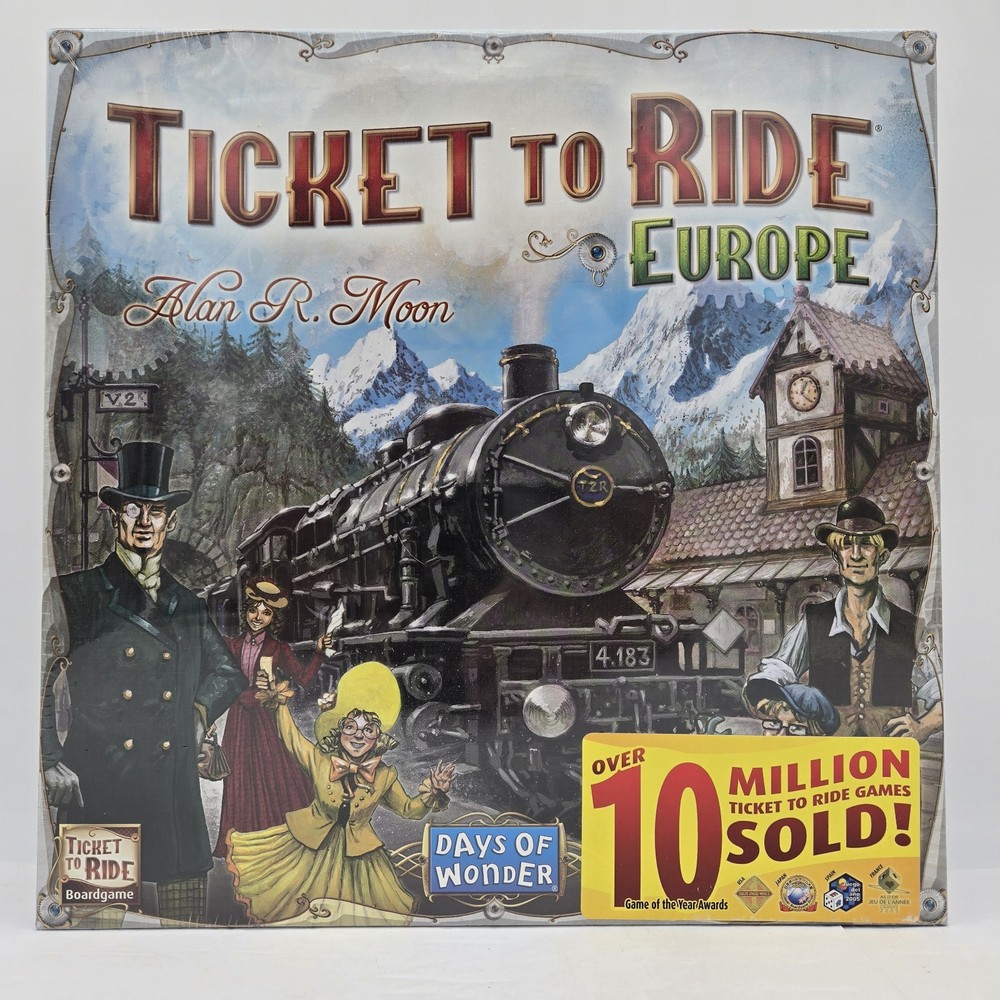 Board Games Ticket to Ride Ticket To Ride: Europe