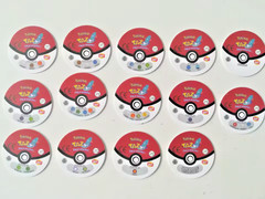 Polish Version Pokemon Tazos Set 1 (Complete 51/51) + Album (See the photos)