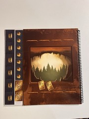 Above and Below Underforest & Desert Labyrinth Expansion Book & Tokens Unpunched