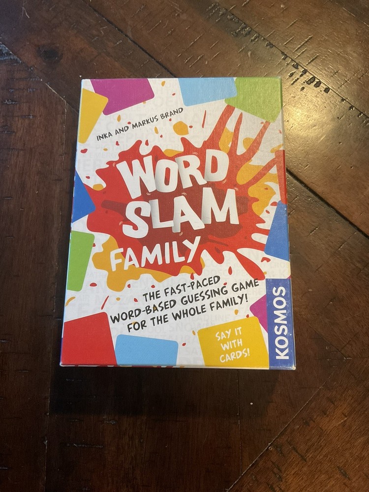 Word Slam Family Game Kosmos 2018 Fast-Paced Game Age 10+