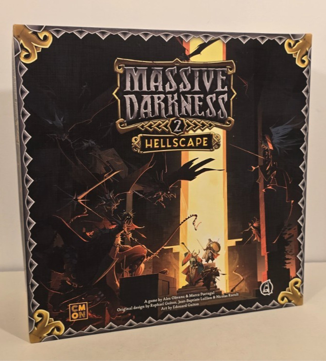 Massive Darkness 2 Hellscape Board Game – 91730, New – Open Box