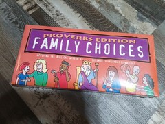 FAMILY CHOICES Proverb Edition BOARD GAME 2002 Learning Xian Morals Brand New