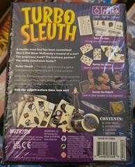 Turbo Sleuth – WizKids, Puzzle Solving Game, Ages 10+, 2-8 Players, 20 Min