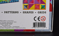 eeboo Patchwork Pattern Tiles Quilt Pieces Game Creative Play Matching Design