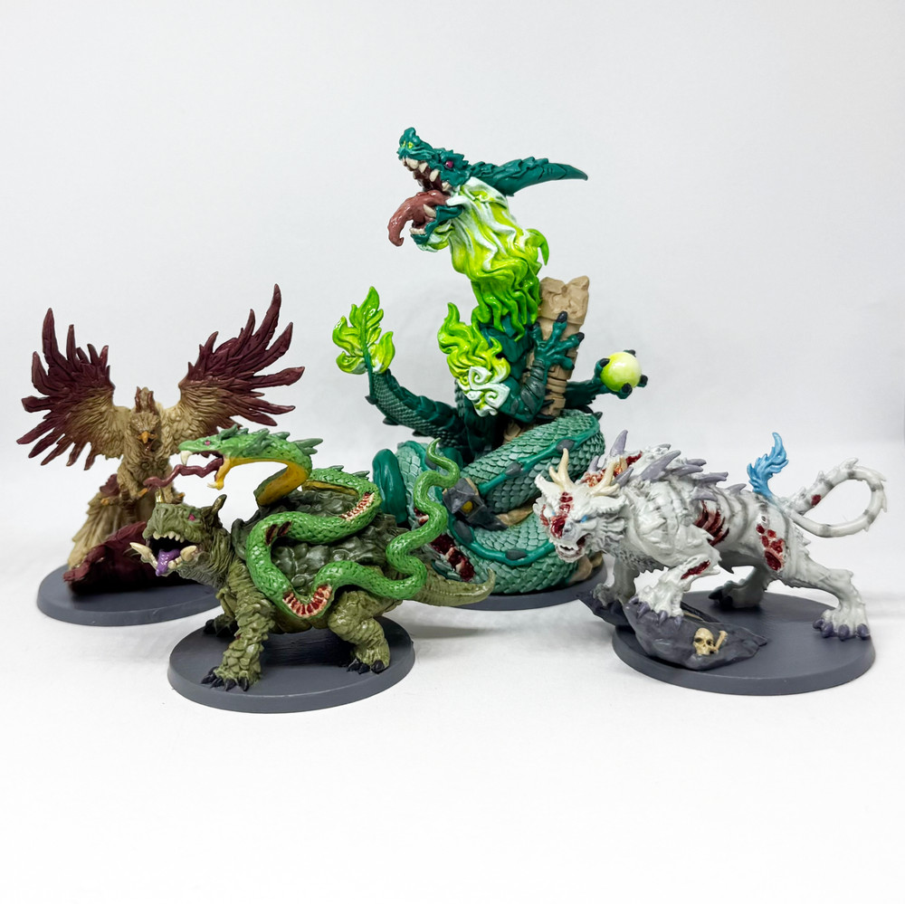 Painted – Zombicide White Death Divine Beasts Abomination Pack