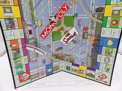 2000 Monopoly The Simpsons Board Game Replacement Board Part Only