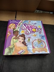 DISNEY PRINCESS SEE THE STORY GAME-FIND MATCHES IN THE WISHING WELL REFLECTIONS!