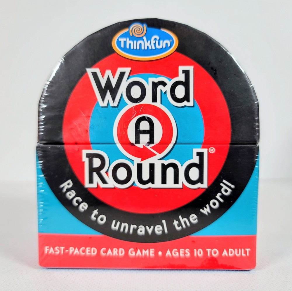 Thinkfun Word A Round Race To Unravel The Word, Fast-Paced Card Game NEW Sealed