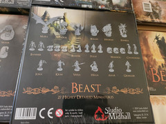 Beast & Shattered Isles Board Game – Gamefound Deluxe Pledge w/ Minis & Extras