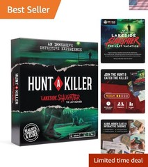 Lakeside Slaughter, Immersive Murder Mystery Game, Interactive Crime Solving …