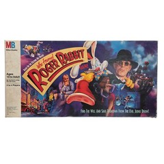 Who Framed Roger Rabbit Board Game RARE Vintage 1987 Milton Bradley