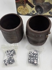 2006 Disney Pirates of The Caribbean Dead Man’s Chest Pirates Dice Game Complete
