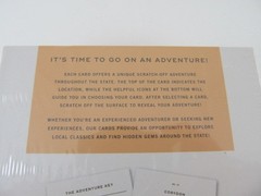 Reach International Outfitters Indiana Adventure Bucket List Scratch-Off Cards