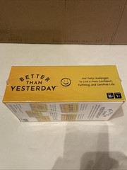 NEW Better Than Yesterday 365 Daily Challenges Life Fulfilling Game Sealed