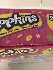 NEW Shopkins Supermarket Scramble Board Game Sealed 2 Exclusive Figures Pressman