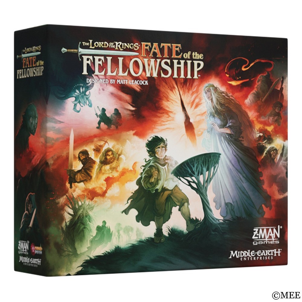 The Lord of the Rings: Fate of the Fellowship Board Game New!
