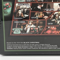Rare Black Christmas Slasher Board Game Horror Movie Film Series Jon Cohn New