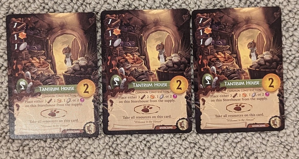 EVERDELL Tantrum House promo card set Kickstarter Season 8