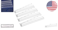 Compact Clear Acrylic Mahjong Rack & Pusher Combo – Set of 4 for Modern Games