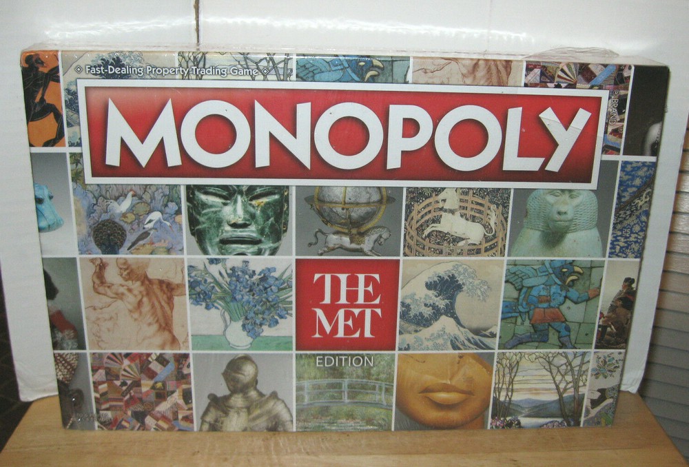 Hasbro ~ MET Metropolitan Museum of Art Monopoly Board Game ~ Factory Sealed