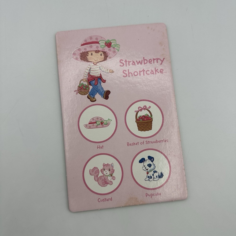 Strawberryland Strawberry Shortcake Character Card ONLY REPLACEMENT