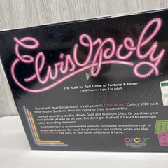 1995 Elvisopoly MONOPOLY Elvis Presley Edition Rock ‘N’ Roll Board Game SEALED