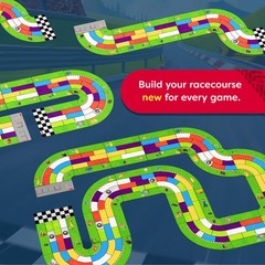 HABA Monza Car Racing Board Game – Color Matching Strategy Family Board Games