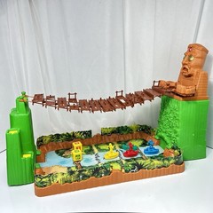 1992 Forbidden Bridge Board Game Milton Bradley Works *not Complete*