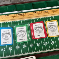 Vintage Football Fever Board Game Strategy Sports Briefcase Complete