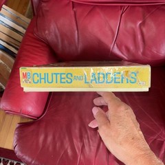 Vintage 1972 Milton Bradley Chutes And Ladders Board Game Complete