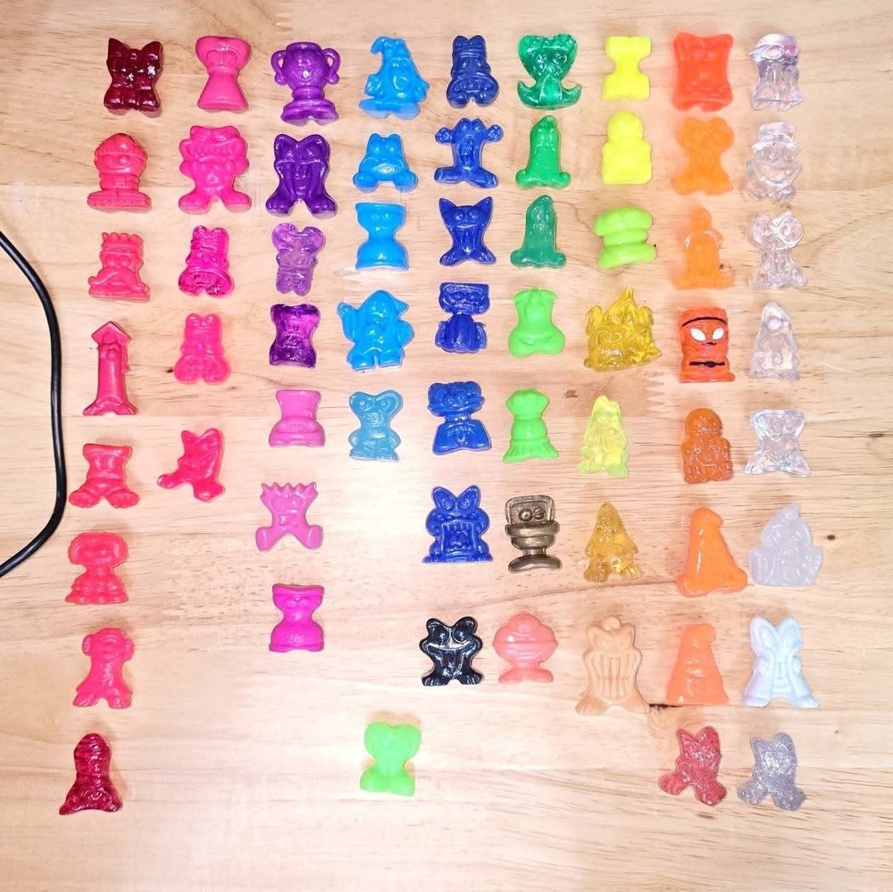 Crazy Bones Lot of 50+ Vintage 90s GoGos VTG Vintage