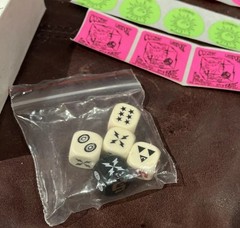 Vintage Cosmic Wimpout Dice Game C3 Inc. 1984 Rare And All Stickers None Missing