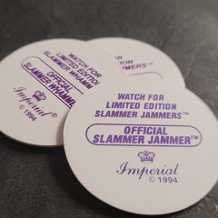 POG Imperial Slammer Whammer Alien Dude Milk Caps 1994 Pogs Game Pieces Retro