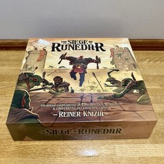 The Siege Of Runedar Board Game Complete Game 1-4 Players (2021 Reiner Knizia)