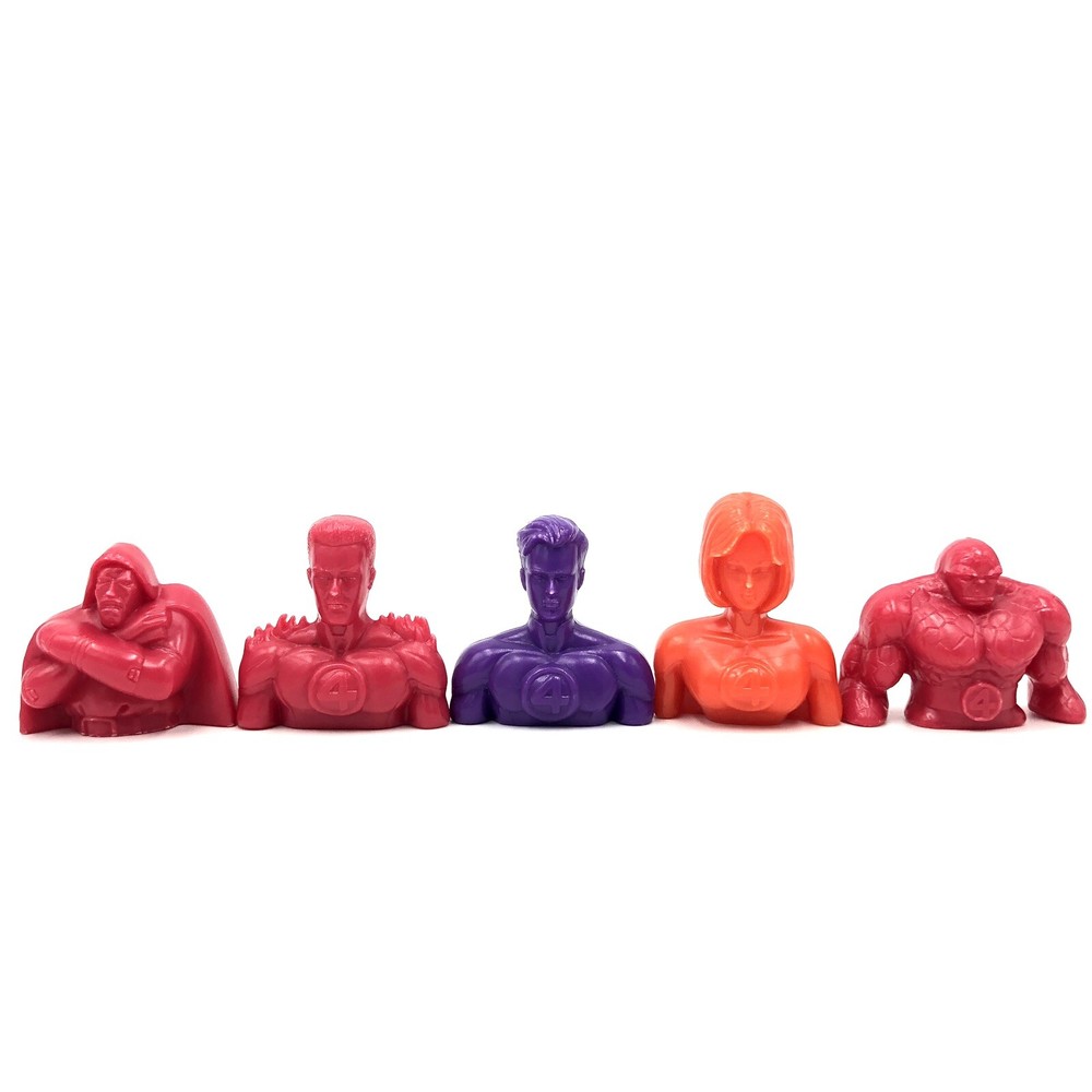 FANTASTIC FOUR Lot – Gogos Crazy Bones European 2006 MARVEL HEROES