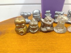 GoGo’s Crazy Bones Translucent Metallic Coffin Purple Lot 12 Vintage 1990s Toys