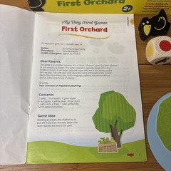 HABA My Very First Games First Orchard Game 2009 Complete Wooden Fruit