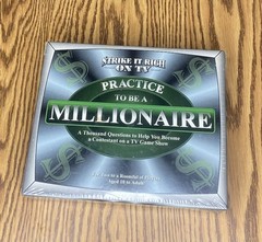 TDC GAMES PRACTICE TO BE A MILLIONAIRE NEW SEALED FREE SHIP