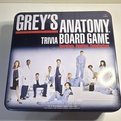 Grey’s Anatomy Trivia Collector’s Cardinal Board Game 2007 Edition