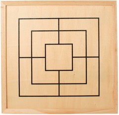 101801 Games Collection Large with 9 Different Wooden Board Games