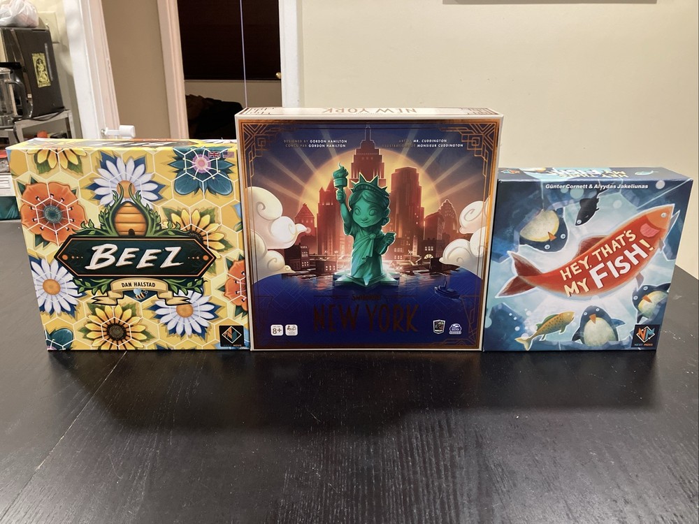 Santorini New York + Hey, That’s My Fish! + Beez With Butterfly Expansion