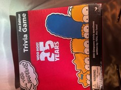 Cardinal The Simpsons Trivia Game Fan Edition “Woo Hoo! 25 Years”, 2+ Players