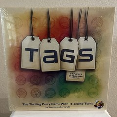 Heidelbar TAGS Party Game for Adults Fast Paced Word Association Brand New