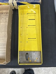 Vintage Gee-Wiz No.40 Racing Game Tin Litho Simulator Wolverine Horse Race Box