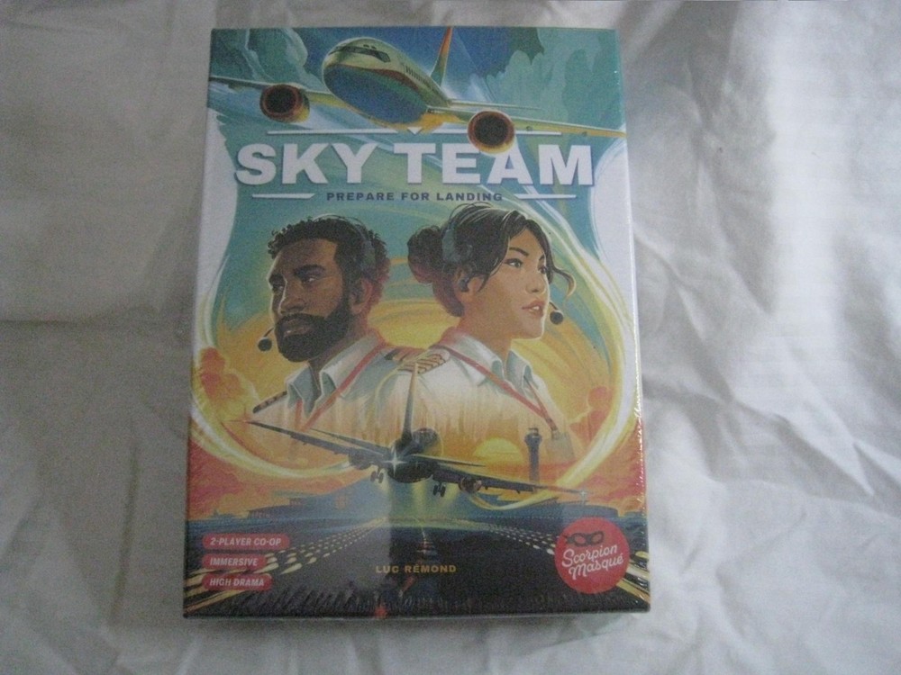 Scorpion Masqué Sky Team Board Game LUC Remond NIB New 2023 Canada ships from US