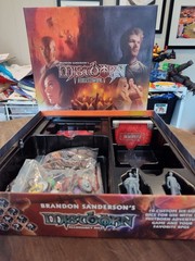 Brandon Sanderson’s Mistborn House War Board Game – Played Once